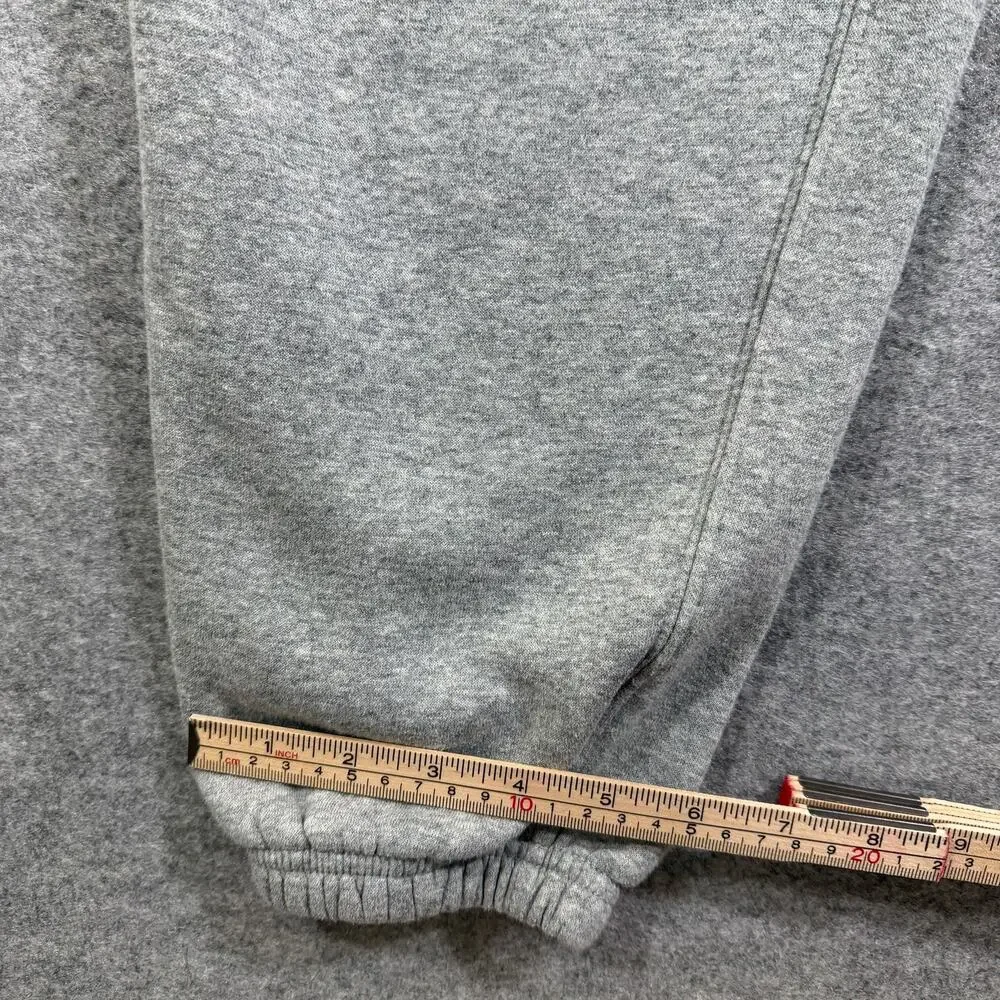 Nike Club Fleece Cargo Joggers Mens L Gray Sweatpants Training Athletic Casual